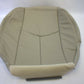 2003 to 06 Tahoe Suburban Yukon Driver & passenger Bottom Vinyl Seat Covers Tan