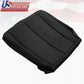 2003 - 2007 Driver & Passenger Bottom Leather Seat Cover Black For Nissan Murano