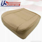 2002-07 Ford F250 F350 Lariat Front & Back Bottoms & Tops Leather Seat Cover TAN