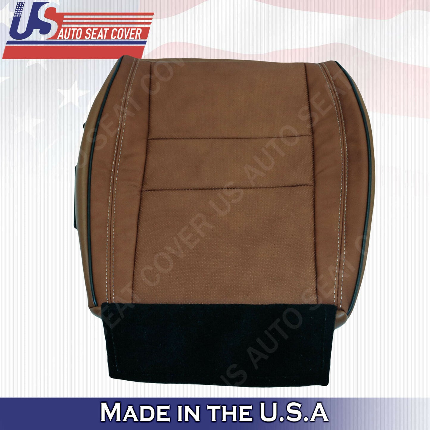 2011 to 2020 Jeep Grand Cherokee Overland Driver Bottom Leather Cover Saddle