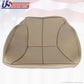 1998-2002 Dodge Ram 1500 2500 3500 Passenger Bottom VINYL Seat Cover Tan