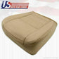 2004 2005 VINYL Driver Bottom Cover & Foam MedParchment TAN For Ford F250 Lariat