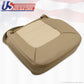 2003 04 05 06 Ford expedition Driver bottom Leather seat cover Tan Perforated
