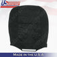 2007 2008 Chevrolet driver bottom OEM replacement cloth seat cover ebony black