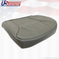 2004 2005 2006 2007 2008 Ford E250 Van Driver Bottom Perforated Vinyl Seat GRAY