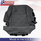 PASSENGER BOTTOM Leather Cover Black 2011 2012 2013 2014 2015 Ford Explorer