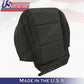 For 2007 to 2015 Nissan Armada Driver Left bottom Cloth seat cover BLACK