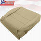 Fits 2004 - 2008 Acura TL Driver & Passenger Bottom Seat Cove Perforated TAN