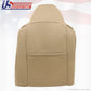 2002-07 Ford F250 F-350 Driver Top Lean Back Replacement Leather Seat Cover Tan