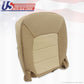 2003 04 05 06 Ford expedition Driver bottom Leather seat cover Tan Perforated