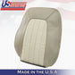 2002 TO 2005 Mercury Mountaineer Driver Top Perforated Leather Cover 2-tone Tan