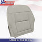 For 2014 2015 Mercedes Benz E350 E550 Driver Bottom Leather Cover Light Gray