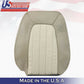 2002 TO 2005 Mercury Mountaineer Driver Top Perforated Leather Cover 2-tone Tan