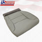 For 2005 - 2010 Honda Odyssey Van Front PASSENGER Bottom Leather Seat Cover GRAY
