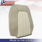 2002 TO 2005 Mercury Mountaineer Driver Top Perforated Leather Cover 2-tone Tan