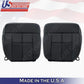 2006 2007 2008 Lincoln Mark LT Driver & Passenger Bottom Leather Cover Ebony