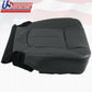 2011 - 2016 Ford F350 Lariat Driver Bottom Perforated Leather Seat Cover Black