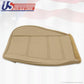 1999 2000 2001 Ford Mustang V6 Driver Bottom Replacement Leather Seat Cover Tan