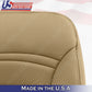1999-2004 Chevrolet Corvete Driver Passenger lower Perforated Leather cover Tan