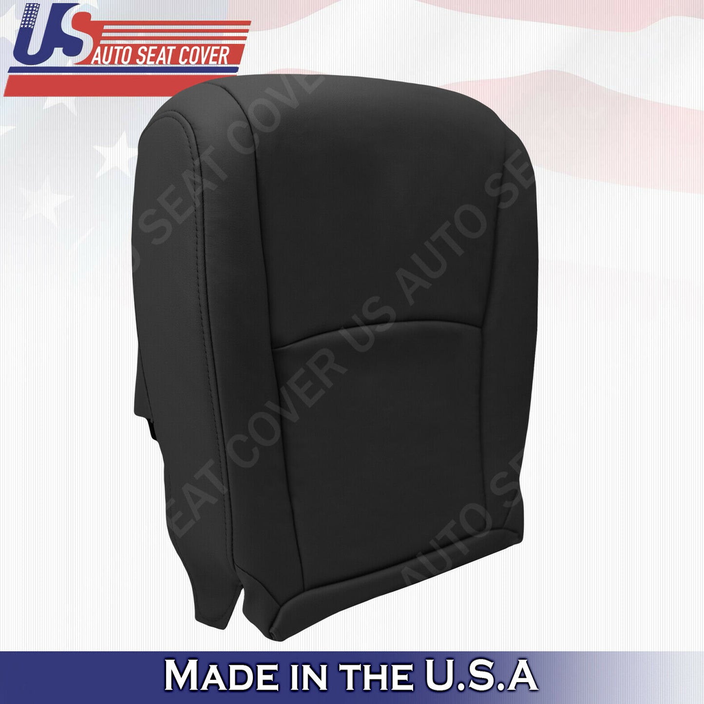 For Toyota Highlander 2008 to 2013 Driver & Passenger Bottom Leather Cover Black