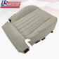 2004 Lincoln Aviator Driver + Passenger Bottom Genuine Leather Seat Cover Tan