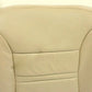 2000 2001 Ford Excursion Limited Driver-Side Bottom Leather-Seat Cover Parchment