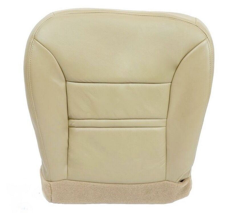 2000 Ford Excursion XLT 4WD Driver Bottom Leather Seat Cover Replacement Tan