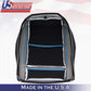 2001 to 2004 For Mercedes Benz Driver & Passenger Bottom Leather Covers in Black