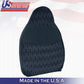 2000 For Ford F450 F550 XLT Passenger Side Top & Bottom Cloth Seat Covers Blue