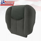 Chevy Avalanche Driver/Passenger Bottom Cloth Cover Dark Gray Fits 2003 & 2004