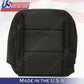 For 2007 to 2015 Nissan Armada Driver Left bottom Cloth seat cover BLACK