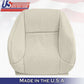 Fits 2010 - 2017 Lexus GX460 Passenger Top Perf. Leather Seat Cover Light TAN