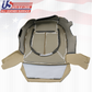 2015 2016 Ford F250 Lariat Passenger Bottom Perforated Leather Seat Cover TAN