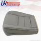 2003 Ford F-250 Lariat Bottom Leather Seat Cover Gray Perforated Plus Foam Seat