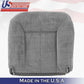1995 to 1999 For GMC Yukon & Sierra Passenger Bottom Cloth Seat in Pewter Gray
