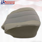 2001 2002 GMC Yukon Denali Passenger Side Bottom Leather Seat Cover 2-Tone GRAY