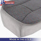 For 1992 -1996 Ford Bronco XLT Front Passenger Side Bottom Cloth Seat Cover Gray