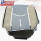 2003 2004 2005 GMC Sierra 1500 1500HD Passenger Bottom Cloth Seat Cover Dk Gray