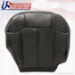 1999 2000 Chevy Silverado PASSENGER Bottom Leather Seat Cover graphite dark Gray