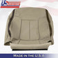 Driver- Passenger Top Perf. Leather Seat Cover Gray 2009 2010 Ford F150 Platinum