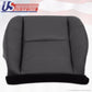 2012 2013 2014 Chevy Silverado 1500 DRIVER Bottom Cover PERFORATED LEATHER BLACK