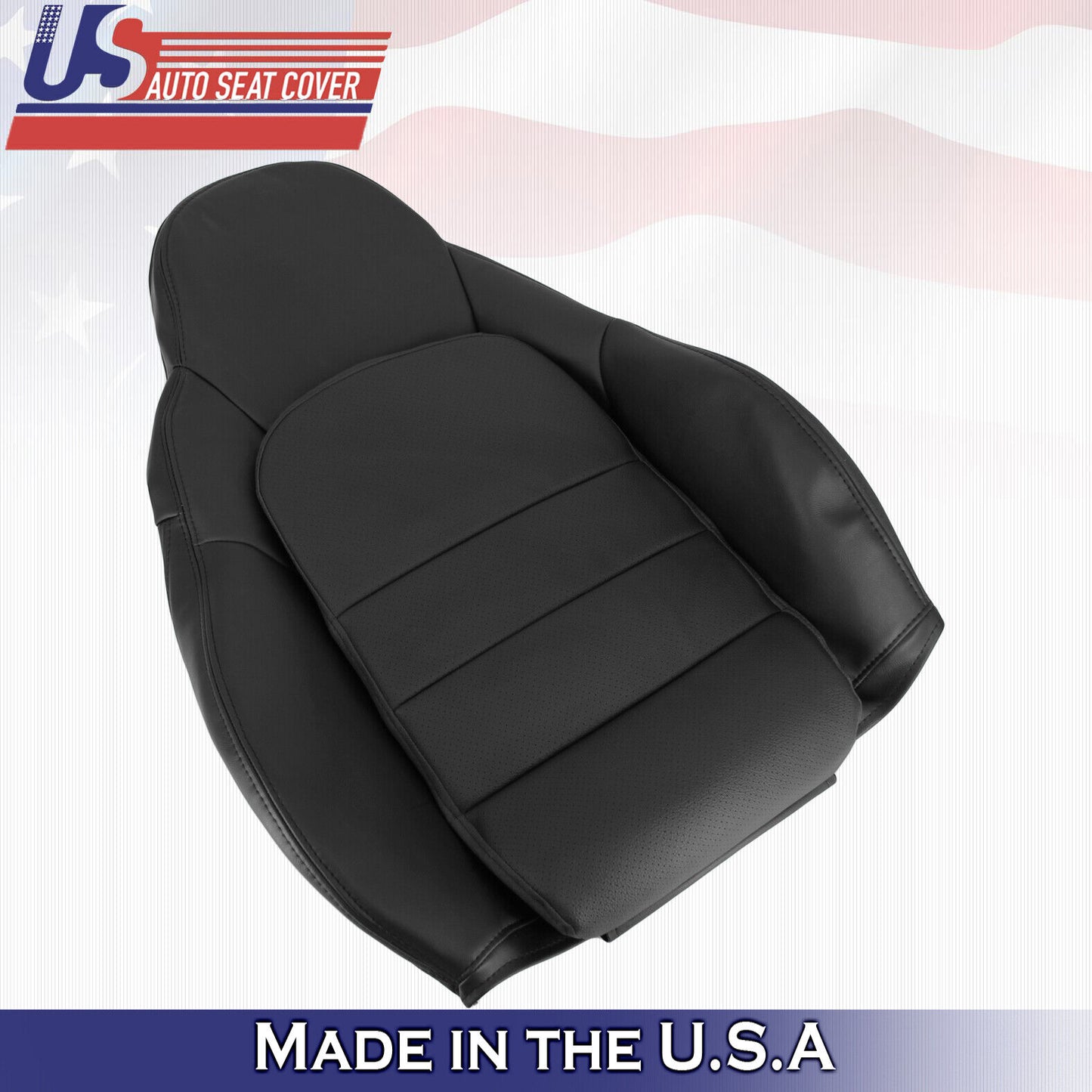 For Chevy Corvette C6 Passenger Side Top Leather Seat Cover 2005 to 2012