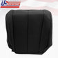 2003 - 2007 Driver & Passenger Bottom Leather Seat Cover Black For Nissan Murano