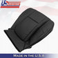 2010 To 2014 Ford F150 Raptor SVT Driver Side Bottom Leather Seat Cover Black