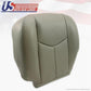 2003 2004 2005 2006 Chevy Tahoe Leatherette Driver Bottom Seat Cover Gray