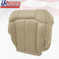 2000 2001 2002 GMC Yukon XL 1500 Driver & Passenger Bottom Vinyl Seat Cover Tan