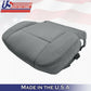 DRIVER PASSENGER Bottom Cloth Seat Cover Dark Ash Gray 2014-2018 Chevy Silverado
