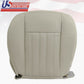 2004 Lincoln Aviator Driver + Passenger Bottom Genuine Leather Seat Cover Tan