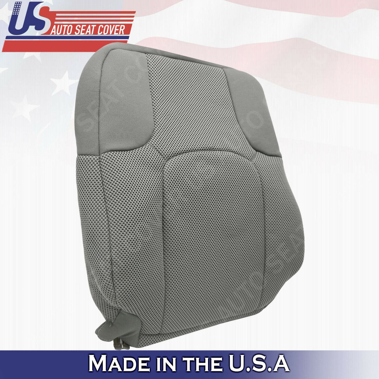 2005 - 2019 Fits For Nissan Frontier Passenger Upper Cloth Seat Cover Steel Gray