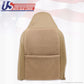 1999 Ford F250 350 Lariat Front Driver Side Top & Bottom Leather seat Covers Tan